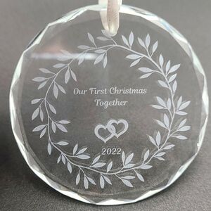 NIB 2022 Our First Christmas Together Ornament